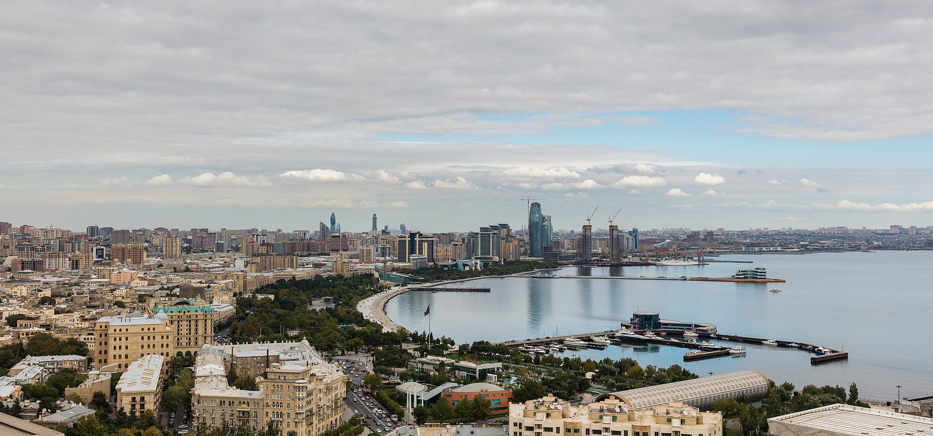 Baku cityscape